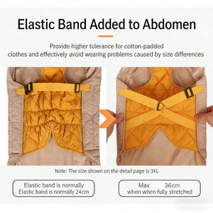 Ropa <span class=keywords><strong>de</strong></span> Invierno <span class=keywords><strong>de</strong></span> Lujo Personalizada para Mascotas, Impermeable, Cortavientos, con Tira Reflectante, Abrigos <span class=keywords><strong>de</strong></span> Invierno para Mascotas, Ropa para <span class=keywords><strong>Perros</strong></span>, Abrigo Cálido para <span class=keywords><strong>Perros</strong></span> - Product Image 5