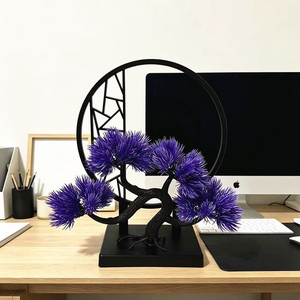 Bonsái artificial de pino con forma de garra de dragón Paulon de 10cm-30cm, decoración de plástico para el hogar, para la entrada o el estudio. - Product Image 3