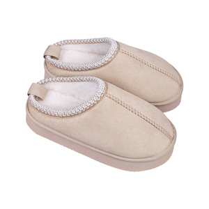 Nouvelles <span class=keywords><strong>bottes</strong></span> d'hiver pour femmes, style ethnique, tissées, en cuir véritable, doublure en fourrure douce et chaude, confortables, imperméables, à la cheville - Product Image 6