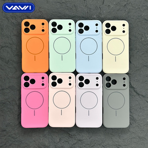<span class=keywords><strong>Funda</strong></span> Magnética <span class=keywords><strong>de</strong></span> <span class=keywords><strong>Silicona</strong></span> VAWI V-S08, Color Sólido, Textura Agradable al Tacto, <span class=keywords><strong>para</strong></span> <span class=keywords><strong>iPhone</strong></span> <span class=keywords><strong>13</strong></span> 14 15 16 17 Pro Max - Product Image 4