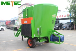 Nieuwe IMETEC 3-60 m 9JTL Verticale Stationaire TMR Mixer voor het mengen van veevoer op koeien-/veebedrijven met lange levensduur en 2 jaar garantie - Product Image 3