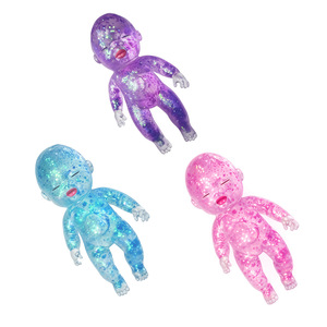 Jouet anti-stress créatif en TPR vert pour bébé, à rebond lent, pour la décompression - Product Image 1