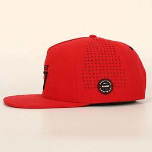 Gorra Snapback de 5 Paneles para Hombre, Diseño Personalizado con su Propio Logotipo, Corte Láser, Transpirable, Impermeable, Estilo Hip Hop, Visera Plana, Venta al Por Mayor - Product Image 4