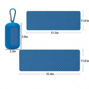 Serviette rafraîchissante instantanée en microfibre personnalisée pour le sport, le yoga et l'extérieur – Nouveauté très prisée - Product Image 4