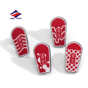 เข็มกลัดโลหะผสม 2 มิติ 3 มิติ ออกแบบโลโก้ตามสั่ง 20 ปีแห่ง Longzhiyu ของที่ระลึกสำหรับชมรมธุรกิจ สถาบันการศึกษา ใช้ติดหมวกหรือเสื้อผ้า - Product Image 5