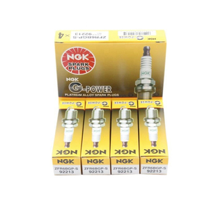 Bougies d'allumage NGK Platinum ZFR6BGP-S 92213 pour Accord Fit, prix direct usine - Product Image 1