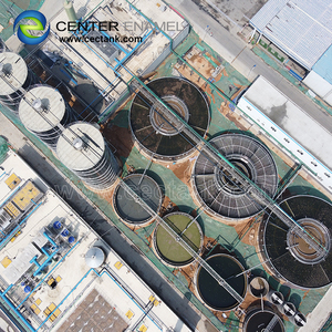 Tangki Baja Berlapis Kaca dengan Pemasangan Baut, Periode Konstruksi Singkat, Garansi 2 Tahun untuk Proyek Pengolahan Air Limbah Kimia - Product Image 3