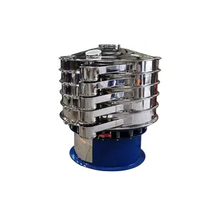 Tamis vibro monocouche tamis à poudre filtre vibrant machine à tamis vibrant rotatif