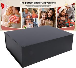 Custom Printed Rigid Black Gift <b>Box</b> <b>With</b> <b>Lid</b> Magnetic Package <b>Box</b> for <b>Small</b> Business - Product Image 5