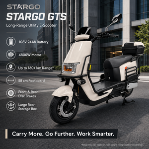 Monopattino Elettrico STAGRO 2026 108V 24Ah 4800W ad Alta Potenza, Autonomia 160km, Velocità >80km/h, per Trasporto Merci e Consegna Cibo, Omologato EEC - Product Image 1