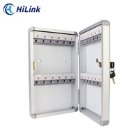 Boîte de rangement personnalisée en aluminium avec 24 trous pour clés Cadenas de gestion de groupe Rangement pour clés