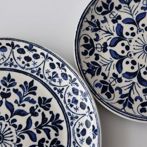 Geleneksel klasik pratik desenli seramik sofra seti: ev Cafe günlük yemek servis gereçleri için yemek kaseler plakaları - Product Image 1