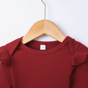 Conjunto de Ropa Casual de Primavera de 3 Piezas para Bebés Niñas, Ropa de Diseñador para Recién Nacidos - Product Image 3