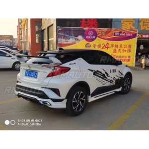 สปอยเลอร์หลังรถยนต์คุณภาพสูง ผลิตจากพลาสติก ABS สีพื้น สำหรับ Toyota CHR C-HR ปี 2016 2017 2018 2019 - Product Image 3