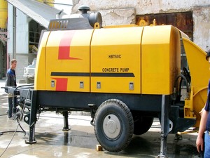 Bomba de Concreto Estacionaria HBT8018C-5 de Alta Presión para Remolque, 85m³/h, 18MPa, Válvula S, Motor de 180kW para Túneles e Infraestructura - Product Image 4