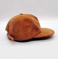 5 Panels Corduroy Cap Corduroy Veld Trip Hoed, 5 Panel Zachte Ongestructureerde Snapback Cap