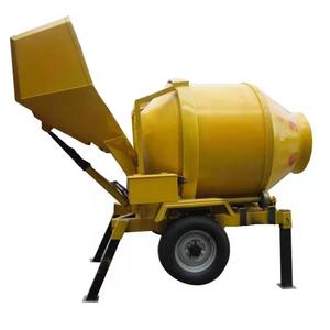 Misturador de concreto montado em reboque a diesel de baixo custo para construção de casas pequeno misturador de cimento portátil para betoneira - Product Image 1