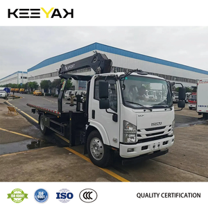 Camión de Remolque Profesional ISUZU con Grúa Telescópica Integrada y Plataformas Deslizantes para Diversos Rescates en Carretera - Product Image 2
