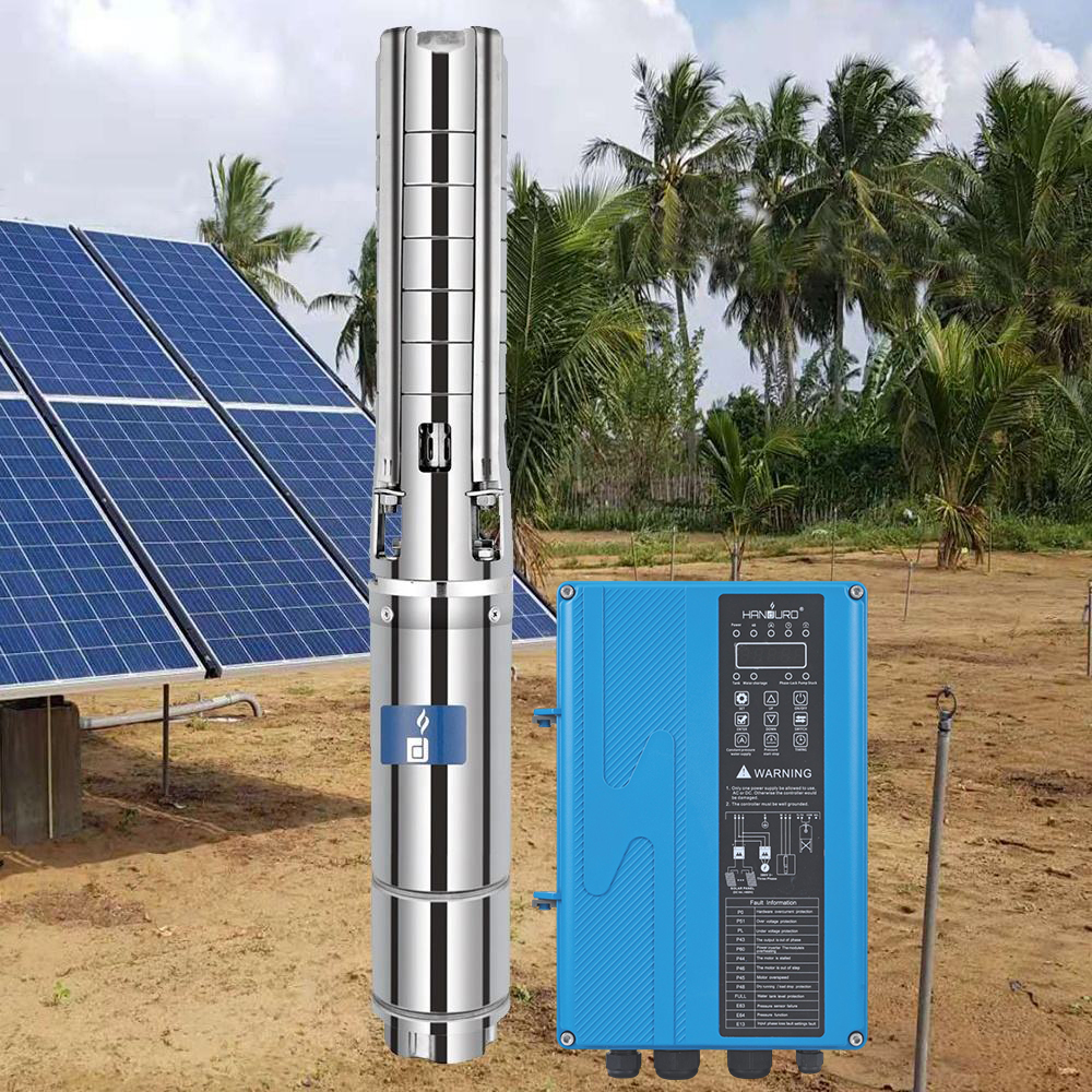 4 Inch Stainless Steel 1HP Deep Well Submersible Pump 4SDM3