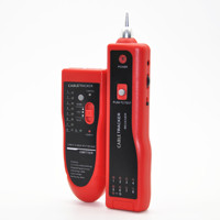 Testeur de câbles réseau LAN professionnel pour l'électrotechnique, détecteur de ligne Cat5 Cat6 RJ45, traqueur de câbles téléphoniques, diagnostic