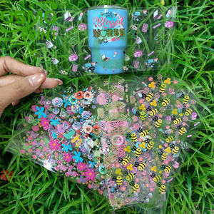 OSMO Venta al por Mayor de Más de 5000 <span class=keywords><strong>Diseños</strong></span> Listos <span class=keywords><strong>para</strong></span> Transferir, Adhesivos UV DTF con Patrón de Flores <span class=keywords><strong>para</strong></span> Decorar Vasos de 3oz, Envolturas UV DTF - Product Image 1