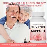 Service OEM/ODM de Marque Blanche : Complément Alimentaire en Capsules pour la Santé Thyroïdienne, 60 Capsules, Fabriqué en Usine Certifiée GMP