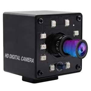 Cámara web USB de visión nocturna, Mini webcam con infrarrojos, 100fps, 1/2, 7 pulgadas, CMOS, OV2710, Full HD, 1080P