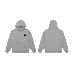 Sweat à capuche pour homme de haute qualité, col montant, manches longues, 100% coton, respirant, décontracté, vêtements d'hiver pour homme, logo personnalisé - Product Image 1