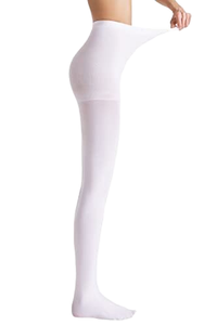 <span class=keywords><strong>Calze</strong></span> da infermiera all'ingrosso 80 <span class=keywords><strong>Den</strong></span> in microfibra collant morbidi opachi collant adulti bianco solido <span class=keywords><strong>calze</strong></span> a molla personalizzate leggings lunghi - Product Image 4