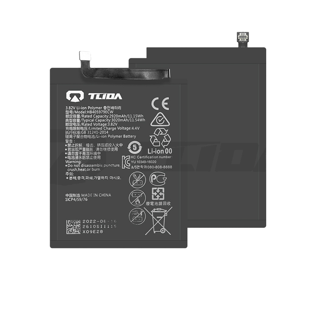 TLIDA OEM Factory Cell Phone Battery Replacement for Huawei YS 2018 Rechargeable 3.85v Lithium Polymer