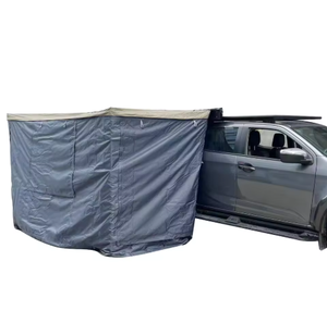 Auvent latéral de <span class=keywords><strong>voiture</strong></span> quatre saisons, design aile de renard indépendant à 270 degrés, ouverture rétractable, LED intégrées - Product Image 4
