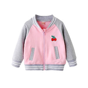 Ropa Infantil al por Mayor para Otoño, Chaqueta de Béisbol para Niñas, de Proveedor Chino - Product Image 1