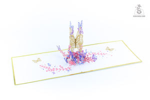 Cartes de voeux artisanales pop-up 3D Art en papier créatif sur le thème des animaux pour événements, fêtes, festivals, occasions spéciales, cartes-cadeaux - Product Image 4