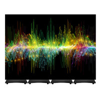 Écran LED portable pour affichage de poster sur pied avec faible consommation d'énergie