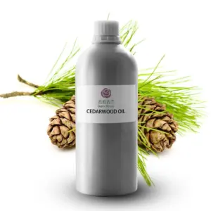 Aceite de cedro Atlas orgánico | Cedrus Atlantica WoodOil-Aceites esenciales destilados al vapor de la mejor calidad-Puro y natural