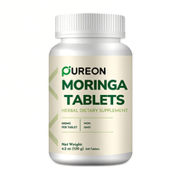 Marques privées, comprimés de Moringa 100%, produits minceur, complément alimentaire à base de plantes, extrait de feuilles de Moringa, comprimés de Moringa