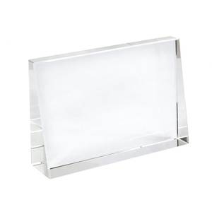 Trofeo de Cristal Transparente 180X30X130 con Impresión UV, Regalos Promocionales para Ferias Comerciales, Placas de Cristal y Metal, Medalla de Bienvenida - Product Image 1