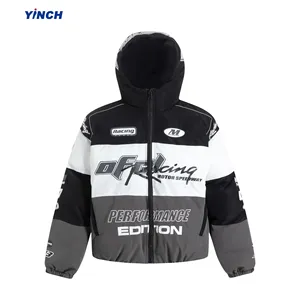 Giacca da Corsa con Cappuccio LAYENNE per Uomo, Multicolore, con Zip, Imbottita, Oversize, Invernale - Product Image 1