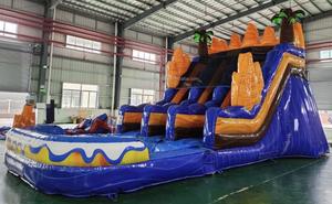 Toboggan <span class=keywords><strong>Gonflable</strong></span> Commercial de Qualité Supérieure en PVC, Prix d'Usine en Gros, Toboggan <span class=keywords><strong>Gonflable</strong></span> Durable pour Jeux Extérieurs Humides et Sèches à <span class=keywords><strong>Louer</strong></span> - Product Image 2