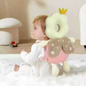 Coussin de protection respirant pour la tête, design en maille, pour bébé, idéal pour l'été - Product Image 6
