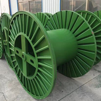 Bobine vide en acier ondulé pour câble électrique