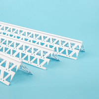 QINGTAO Usine OEM – Profilé d'angle contemporain en PVC pour cloisons sèches, personnalisé, écologique et résistant à l'eau pour angles extérieurs