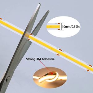 High Density No <b>Led</b> Dot FOB <b>Led</b> Strip 24V 320 <b>Led</b>/m Flexible COB <b>Led</b> Strip <b>Light</b> - Product Image 3