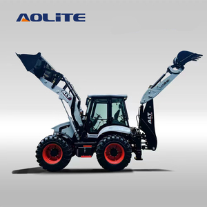 Nhà Máy aolite ALT BL105-25 backhoe loader thiết bị nhỏ gọn 388H xô wz30 25 backhoe loader 1 tấn miễn phí vận chuyển - Product Image 2