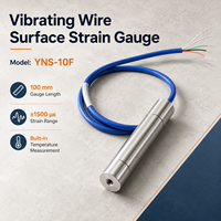Medidor de Tensión de Superficie con Cable Vibratorio de 100 mm para Monitoreo de Estructuras de Hormigón