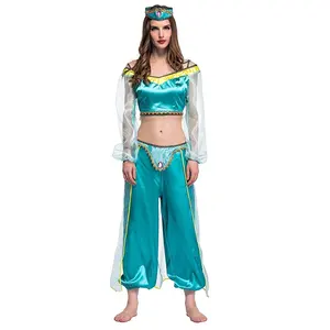 Grosir arab wanita kostum-Cosplay Kostum Halloween Putri Arab Wanita Dewasa Jasmin HCAL-009
