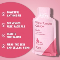OKTW Collagène Liquide 100% Extrait Naturel Rajeunissement de la Peau en une Nuit Anti-Âge Complément Alimentaire Boisson Éclaircissante en 7 Jours