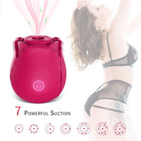 Heißer Verkauf Günstiger Großhandelspreis Rosen-Vibrator Frauen-Nippelstimulator Rosen-Masturbator für Frauen Erwachsenen-Spielzeug Klitoris-Stimulator