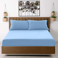 Drap-housse 100 % coton, tailles King, Queen, Twin, Full, respirant, qualité hôtelière et hospitalière, vente en gros