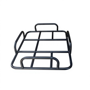 Porte-bagages de livraison extra-lourd pour vélos électriques, capacité de charge 50 kg, avec base de fixation <span class=keywords><strong>en</strong></span> fer renforcé et boîte de transport - Product Image 1